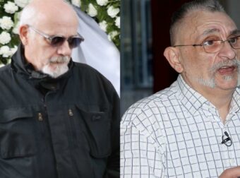 Γιώργος Κιμούλης: “Τσακίζει κόκκαλα” με τον επικήδειο λόγο του στην κηδεία του Ιάσονα Τριανταφυλλίδη