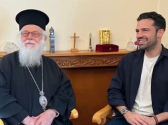Κωνσταντίνος Αργυρός: Το συγκινητικό “αντίο” στον Αρχιεπίσκοπο Αλβανίας, Αναστάσιo