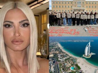 Η Ιωάννα Τούνη στεναχωριέται που δεν κατάφερε να βρεθεί στις συγκεντρώσεις για τα Τέμπη καθώς έκανε διακοπές στο… Ντουμπάι
