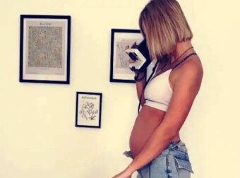 Σε πελάγη ευτυχίας η Ελένη Χαμπέρη: «Ένα μικρό θαυματάκι έρχεται και το περιμένουμεεεε με πολύ αγάπη»