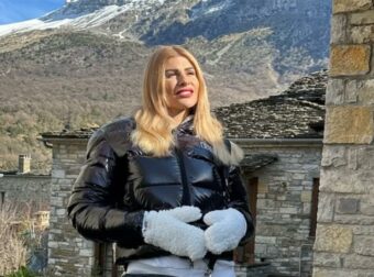 Ευρυδίκη Παπαδοπούλου: Ρομαντική απόδραση στο Πάπιγκο – Έκανε ράφτινγκ στο φαράγγι του Βίκου με τον σύζυγό της