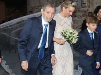 Γάμος Ντε Γκρες – Βαρδινογιάννη: Η συγκινητική ομιλία του “καπετάνιου” στη δεξίωση – Βίντεο