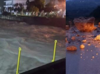 Κακοκαιρία: Σαρωτικό πέρασμα από την Κεφαλονιά – Πλημμύρισαν σπίτια και έκλεισαν δρόμοι από κατολισθήσεις