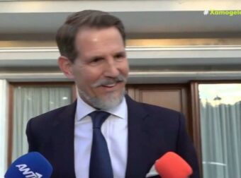 Γάμος Ντε Γκρες – Βαρδινογιάννη: Η αντίδραση του Παύλου σε ερώτηση για την απουσία του Φίλιππου