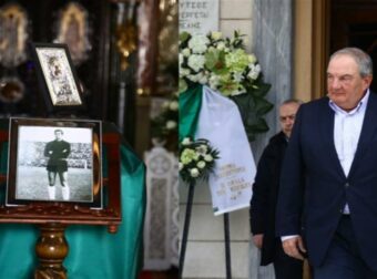 Τάκης Οικονομόπουλος: Το τελευταίο αντίο στο «πουλί» – Πλήθος κόσμου και επωνύμων