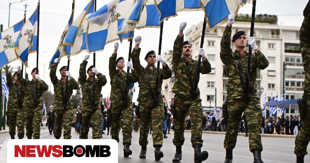 25η Μαρτίου: Γκάφα από την ΕΡΤ στην παρέλαση – «Ο Παλληκαρίδης απαγχονίστηκε από τους Οθωμανούς»