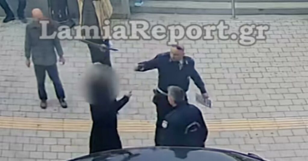 Ιεροί τσαμπουκάδες αρχιμανδρίτη στη Λαμία: Του πήραν τις πινακίδες και επιτέθηκε στους αστυνομικούς