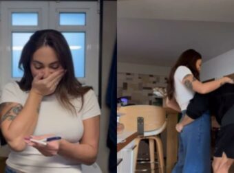 Ευρυδίκη Βαλαβάνη: Η στιγμή που μαθαίνει πως είναι έγκυος και το ανακοινώνει στον Μόργκαν (Βίντεο)