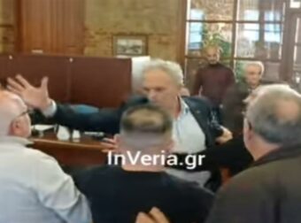 Κακό χαμός στο Δημοτικό Συμβούλιο Βέροιας – «Θα σου αστράψω μια!» (video)