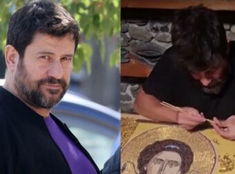 Άφησε την Πολιτική, πήγε στην Λάρισα και κάνει Αγιογραφίες: Αγνώριστος ο Αλέξης Γεωργούλης με παρανίσια κιλά, ντυμένος στα μαύρα και με μακριά μούσια