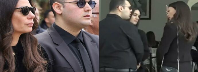 Πρωτόγνωρες εικόνες στο μνημόσυνο του Αλέξη Κούγια: “Αρπάχτηκαν” ο Χρήστος Κούγιας και με τη μητέρα του Εύη Βατίδου