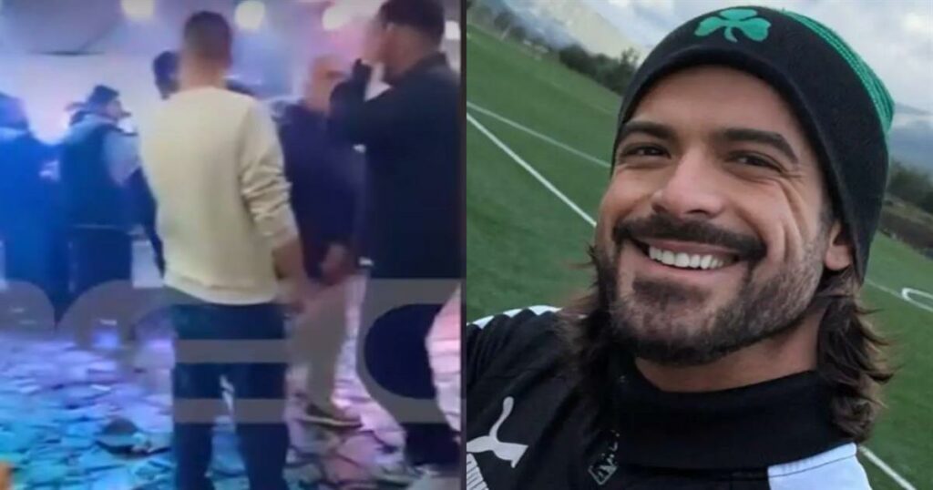 «Τι είναι αυτό; πάρτο πίσω»: Η συγκλονιστική στιγμή που μόλις έφυγε τραυματισμένος ο Άρης Μουγκοπέτρος (video)