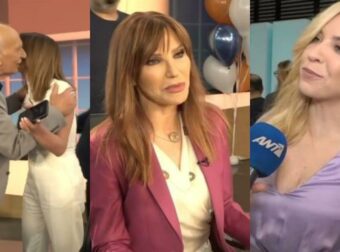 Backstage στιγμιότυπα από τη σημερινή εκπομπή του Γιώργου Παπαδάκη: Η μεγάλη συγκίνηση και το… «πακέτο» (video)