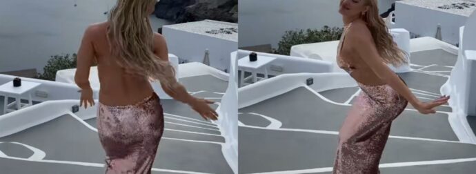 Ιωάννα Τούνη: Σάλος με το καuτό τσιφτετέλι της – «Στην αναζήτηση νέου γαμπρού» (video)