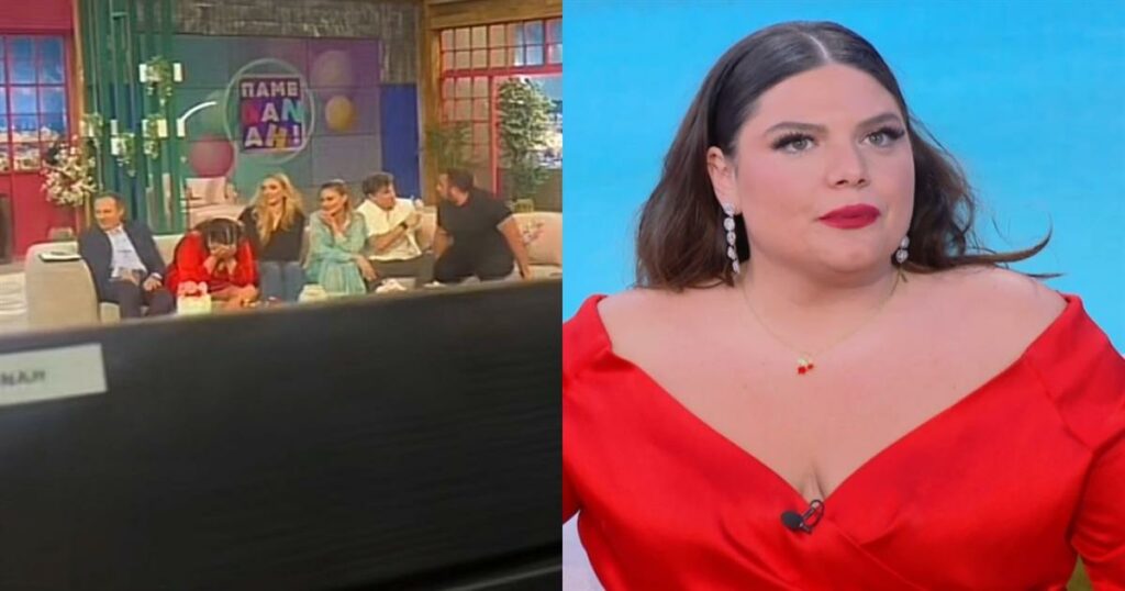 Δανάη Μπάρκα: Βίντεο από τη στιγμή που καταρρέει με το που σβήνουν οι κάμερες του Πάμε Δανάη