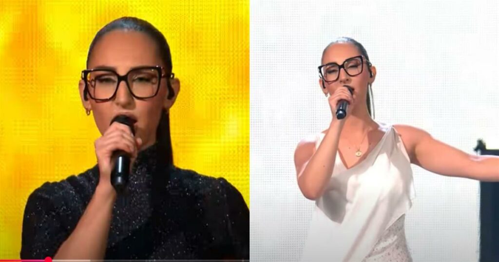 Klavdia: Έτσι αλλάζει το φόρεμα στη σκηνή της Eurovision (Βίντεο)