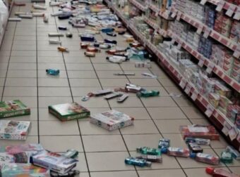 Σεισμός Κρήτη: Φωτογραφίες σοκ με ζημιές και πτώσεις αντικειμένων