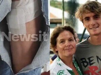 «Δεν μου είπε συγγνώμη και με έβρισε», λέει για τη μητέρα του Στέφανου Τσιτσιπά το θύμα της επίθεσης από τον σκύλο της οικογένειας