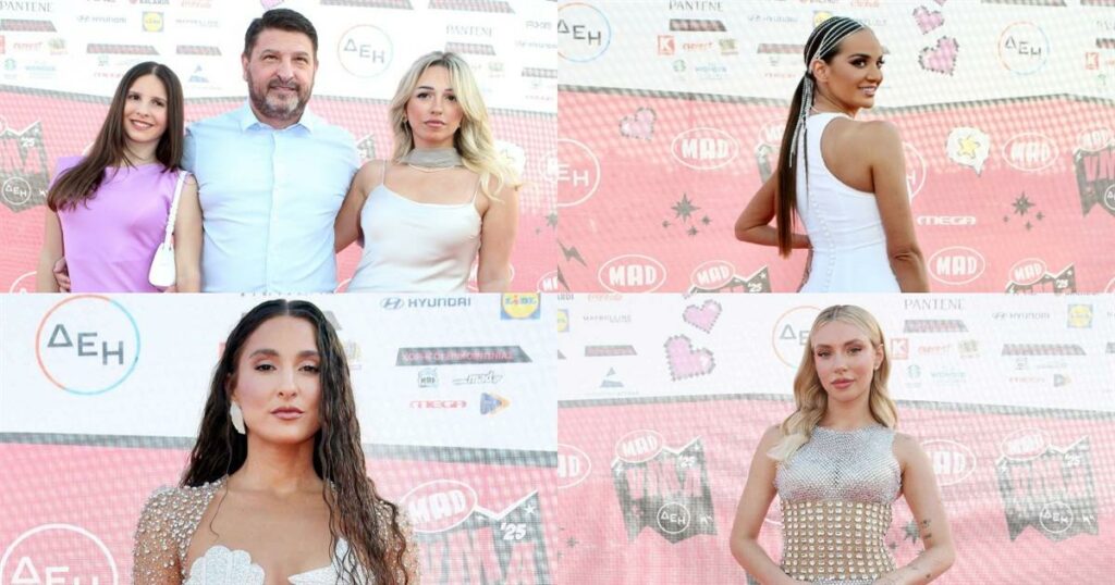 Στο κόκκινο χαλί των MAD VMA 2025: Δείτε όλες τις αφίξεις (Φωτογραφίες)