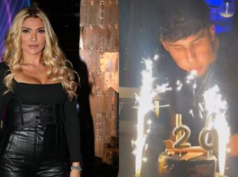 Αγγελική Ηλιάδη: Ο γιος της, Μπάμπης Λαζαρίδης, έκλεισε τα 20 – Το πάρτι γενεθλίων και η τούρτα