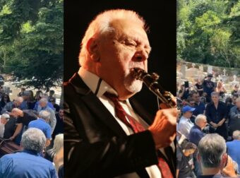 Πετρολούκας Χαλκιάς: Ανατριχίλα στην κηδεία του – Με κλαρίνα και μοιρολόγια το τελευταίο του «αντίο»