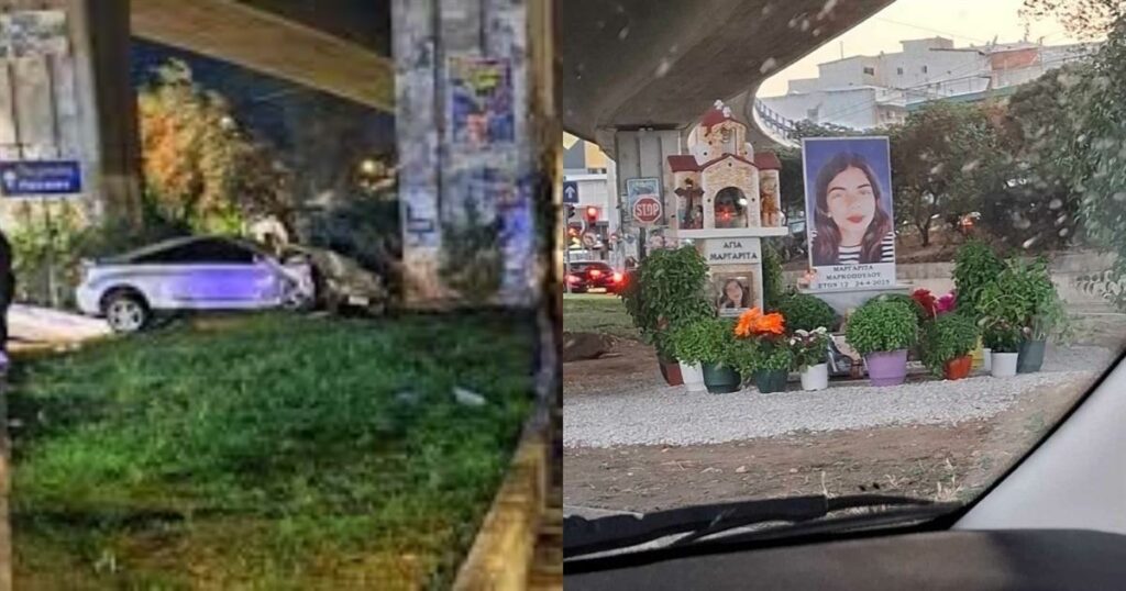 Ενάμιση μήνα μετά το τραγικό δυστύχημα στου Ρέντη: Συγκινεί η φωτογραφία της 12χρονης – Κεριά και λουλούδια στο σημείο