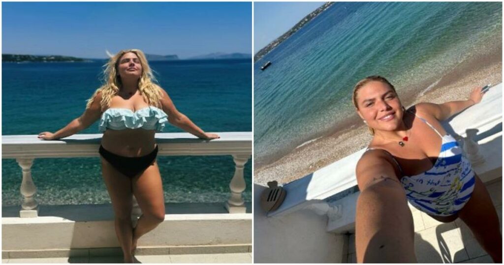 Δανάη Μπάρκα: Πώς αδυνάτισε – Η νέα της εικόνα με μπικίνι
