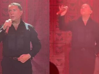 Γιώργος Μαζωνάκης: «Θα σε γ… μετά» – Χαμός με τις χειρονομίες του στη σκηνή (Βίντεο)