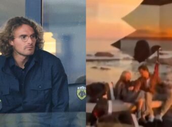 Τσιτσιπάς: Χώρισε από την Κρίστεν Θομς; Το βίντεό της με άγνωστο άντρα σε τρυφερά ενσταντανέ