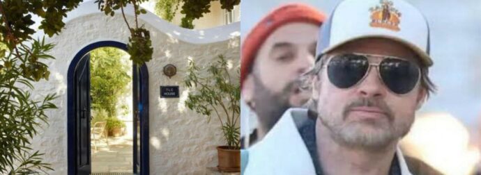 Μπραντ Πιτ: Μέσα στο αρχοντικό-υπερπαραγωγή της Ύδρας όπου διαμένει – Η πισίνα και το ιδιωτικό εκκλησάκι