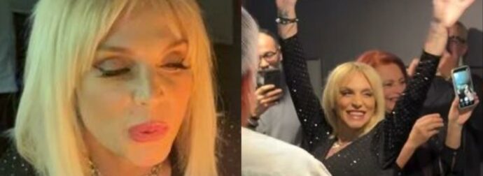 Τρισευτυχισμένη η Ελεωνόρα Ζουγανέλη: Τρισευτυχισμένη στα 43 η τραγουδίστρια, το πάρτι έκπληξη, τα κλαρίνα κι ο ξέφρενος χορός της