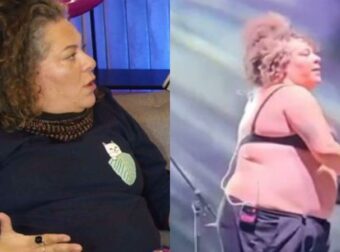 Ματούλα Ζαμάνη για το πέταμα της μπλούζας της πάνω στη σκηνή: «Γουστάρω που τη βγάζω, δικά μου είναι τα βυζι@»