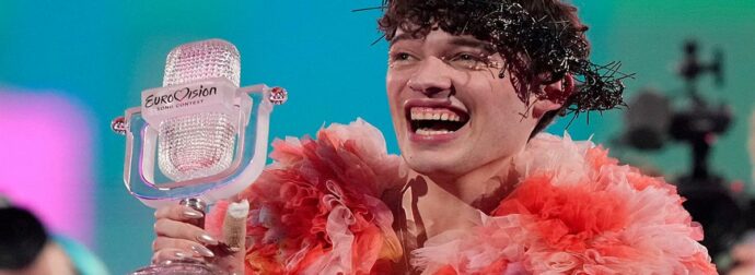 Nemo: Επέστρεψε το τρόπαιο της Eurovision «τυλιγμένο με χαρτί υγείας», γυαλιά καρφιά
