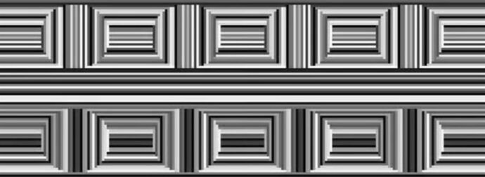 Οπτική ψευδαίσθηση: Εσείς βλέπετε φωτεινές ακτίνες που εκπέμπονται από το κέντρο της εικόνας;