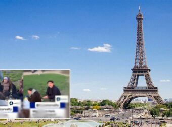 Σοκαριστικό βίντεο μεταναστών στο Παρίσι την ώρα που μια παρέα κοριτσιών κάνει πικ νικ