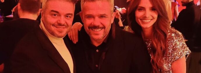 Πέτρος Πολυχρονίδης: Ο τρελός χορός με την Ηλιάνα Παπαγεωργίου στην κοπή πίτας του STAR