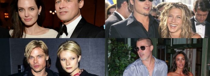 Μπραντ Πιτ: Οι γυναίκες που τον σημάδεψαν – Η Άνιστον, οι φήμες για απιστία με την Τζολί και η κατά 30 χρόνια μικρότερή του