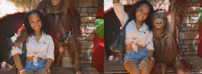 Safari world: Στην Ταϊλάνδη οι τουρίστες φωτογραφίζονται με «εκπαιδευμένους» χιμπατζήδες σε απαγορευτικές στάσεις&nbsp;