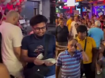 Εκατομμυριούχοι σκορπάνε χρήματα επιδεικτικά στους δρόμους της Πατάγια στην Ταϊλάνδη