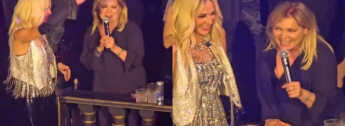 Μαρία Καβογιάννη: Τραγούδησε το «I will survive» στο πλευρό της Άννας Βίσση