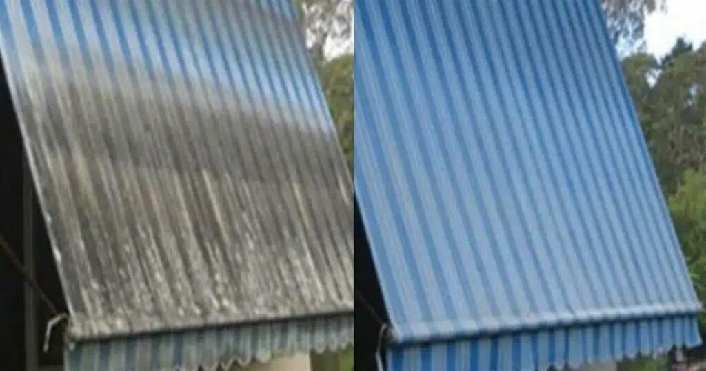 Απαγορεύεται το ζεστό νερό και το σαπούνι: Το απόλυτο κόλπο για να κάνεις τις τέντες του σπιτιού σου… καινούργιες