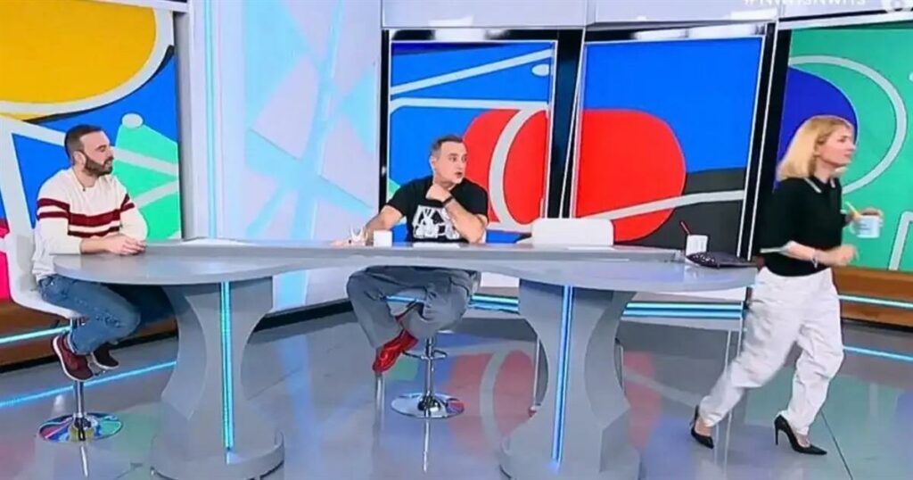 Σε σοκ ο Κρατερός: Είπε 2 λέξεις και αποχώρησε ξαφνικά on air η Μαρία Ηλιάκη από την εκπομπή – «Θα σβη…»
