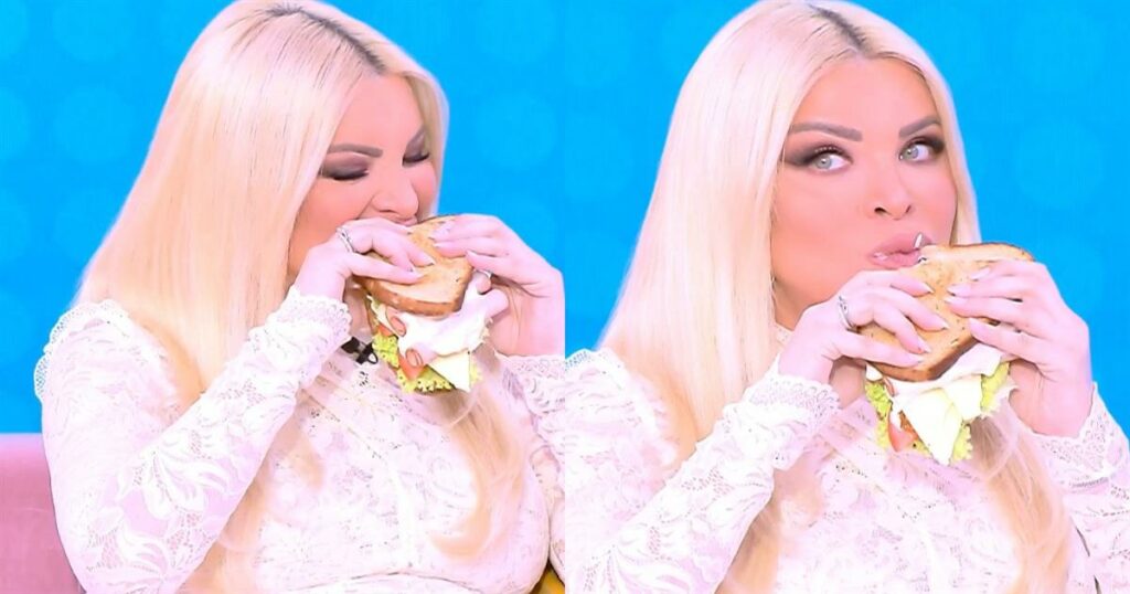 Κατερίνα Καινούργιου – Έξαλλη με τον σκηνοθέτη της που την έπιασε να τρώει στον αέρα: «Γιατί με δείχνεις;»