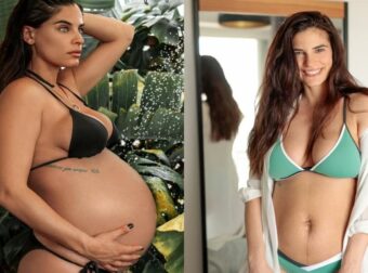 Χριστίνα Μπόμπα: Δείχνει για πρώτη φορά όλα τα σημάδια της εγκυμοσύνης