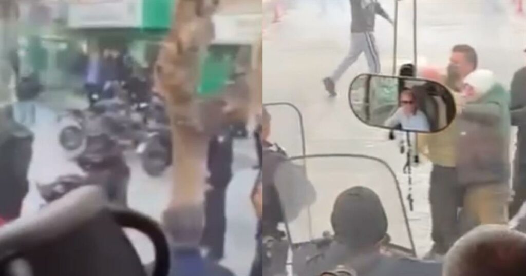 Εικόνες ντροπής στη Λεωφόρο Αλεξάνδρας: Επίθεση στο πούλμαν της γυναικείας ομάδας μπάσκετ του Ολυμπιακού