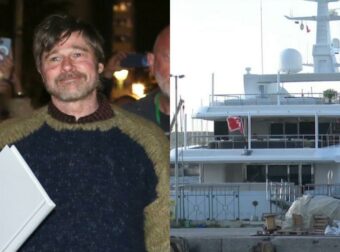 Μπραντ Πιτ: Σε πολυτελή θαλαμηγό στο Λαύριο με την κούκλα σύντροφό του (Βίντεο)