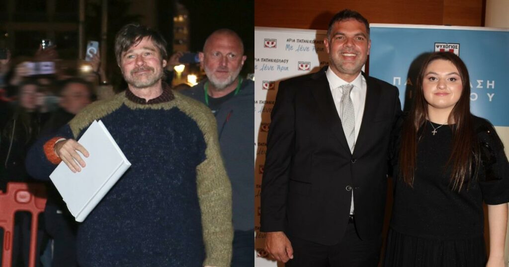 Μπραντ Πιτ: Στα γυρίσματα της ταινίας του η Άρια Παπανικολάου