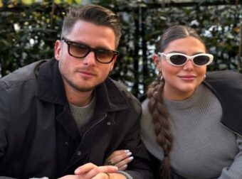 Δανάη Μπάρκα: Η νέα κοινή φωτογραφία με τον σύντροφό της, Φάνη, σε βραδινή τους έξοδο