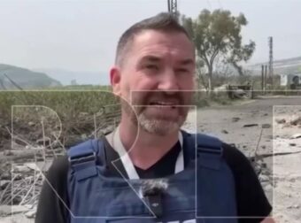 Λίβανος: Η στιγμή που πύραυλος σκάει δίπλα σε δημοσιογράφο – Σοκαριστικό βίντεο