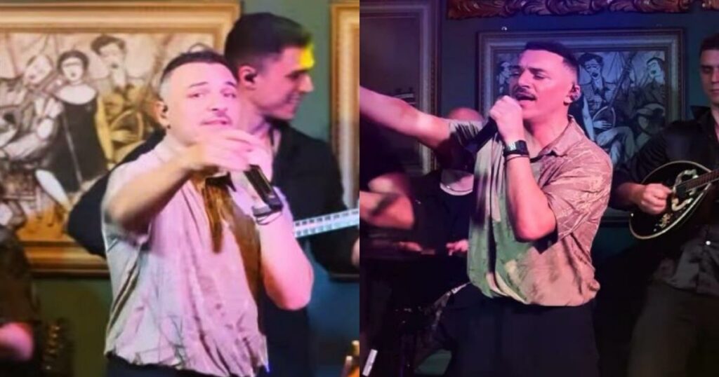 Αποκλειστικό: Θερμή υποδοχή για τον Κώστα Δόξα στο νυχτερινό μαγαζί όπου εμφανίζεται – Συνθήματα και χειροκροτήματα μετά τη συνέντευξη «ποταμό»